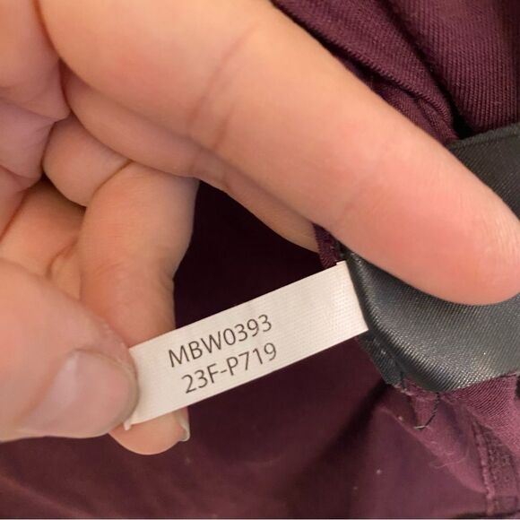 PARADOX Performance Purple Merino wool Blend Zip Long Sleeve base layer S - Picture 7 of 7